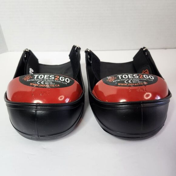 Impacto T2Gum Toes 2 Go Steel Toe Shoes NIB - Picture 3 of 10